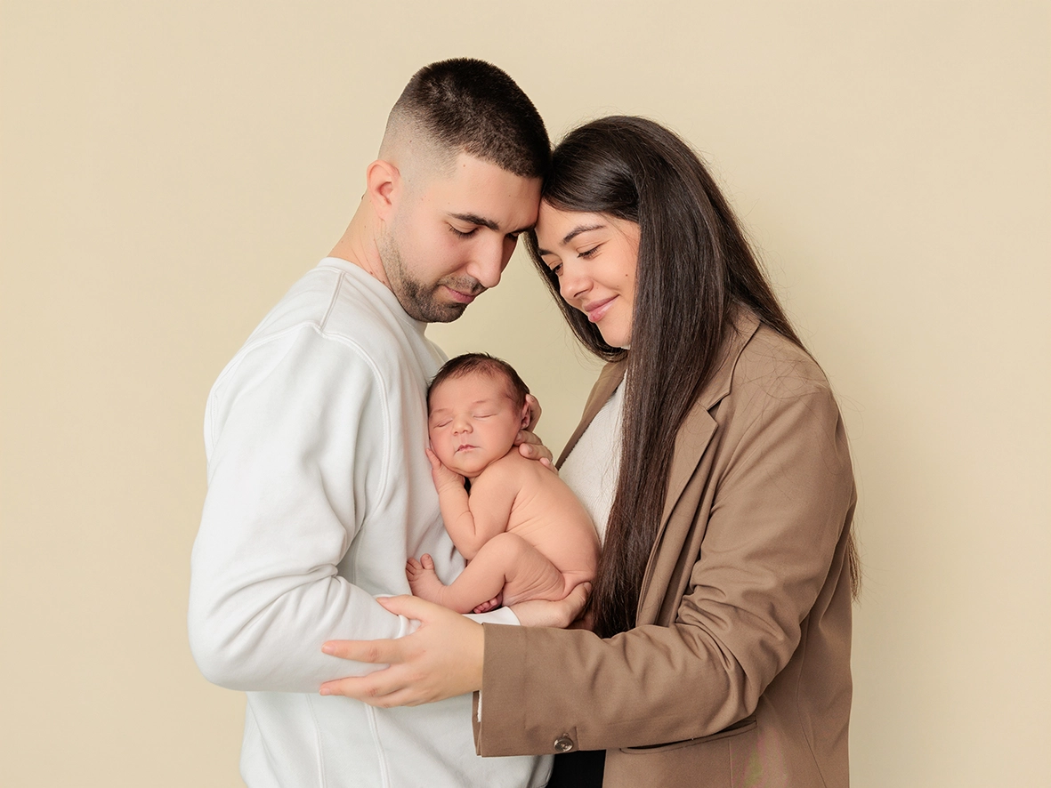 Sesión bebés familias Villalba