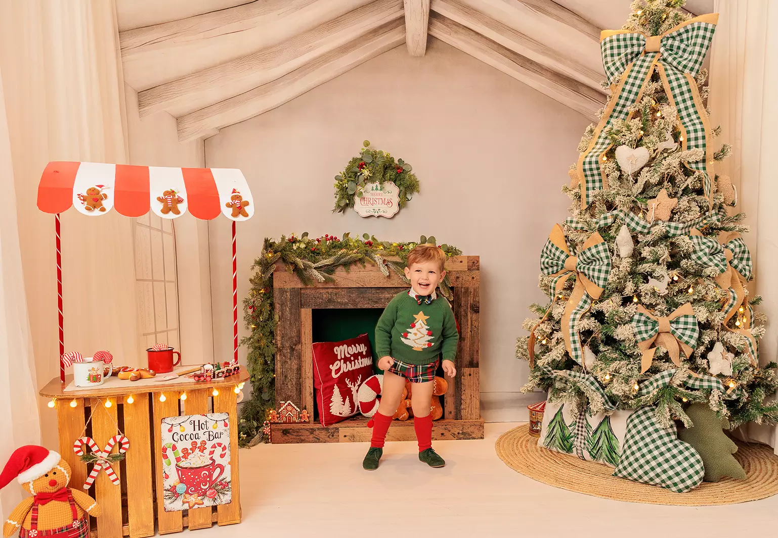Sesión de Navidad en familia para Collado Villalba